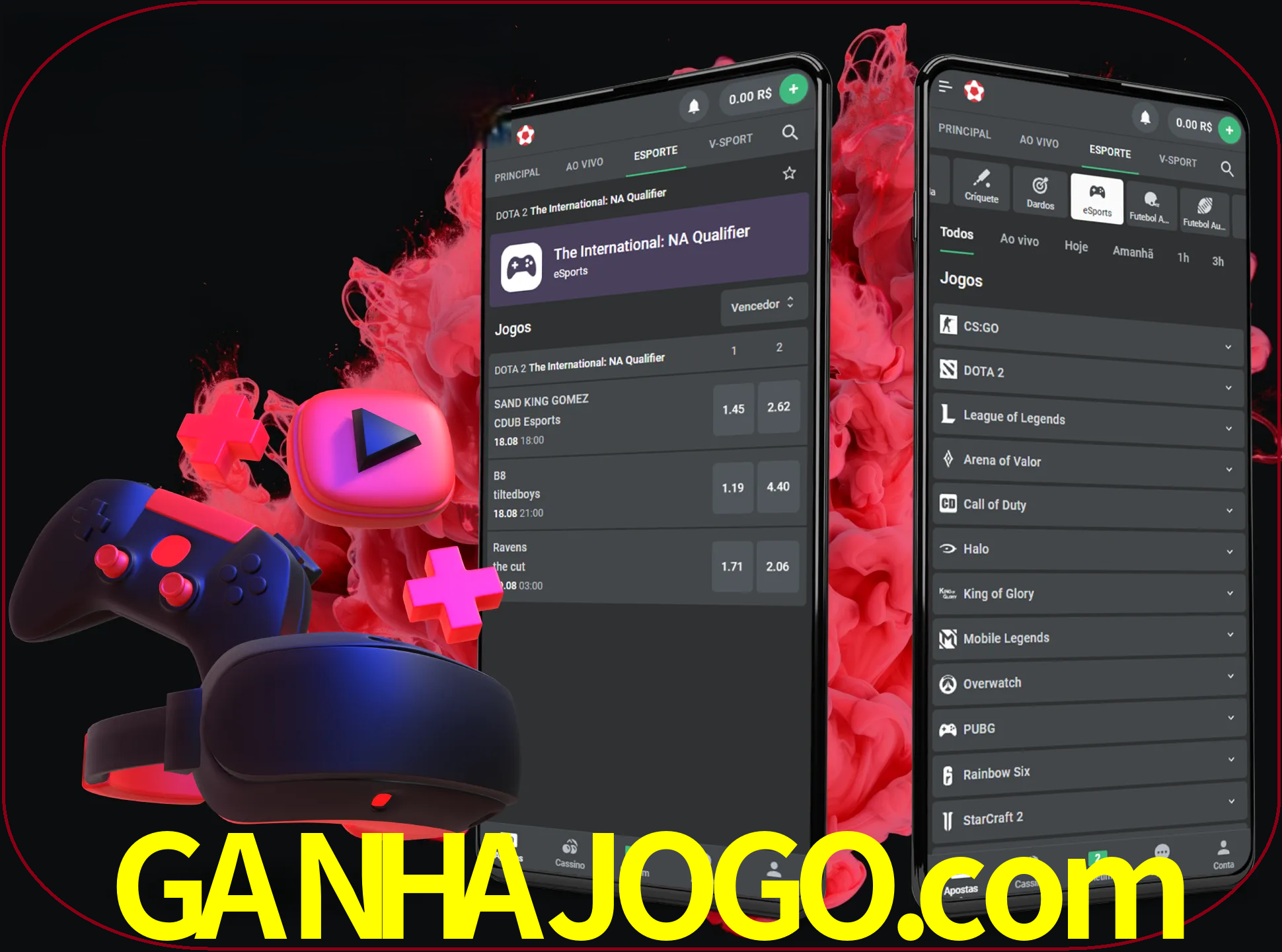 Para ter a aplicação móvel ganhajogo no seu smartphone, basta descarregar o ficheiro apk e seguir as instruções.