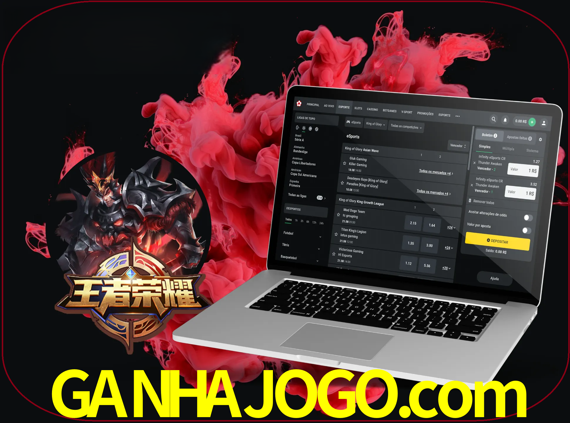 Um jogo global que conquistou os corações dos utilizadores de todo o mundo e que foi desenvolvido na China está disponível no ganhajogo.