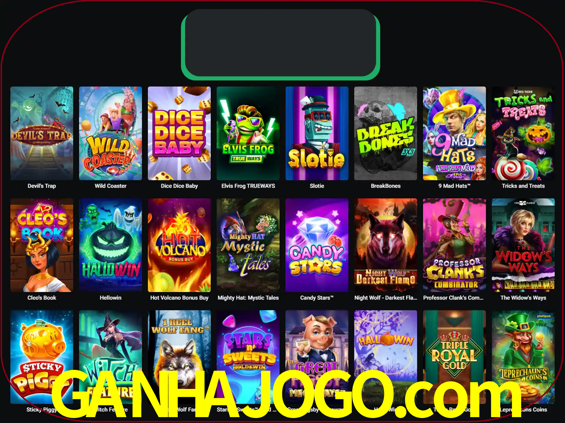Procure por seus amados jogos de slot.