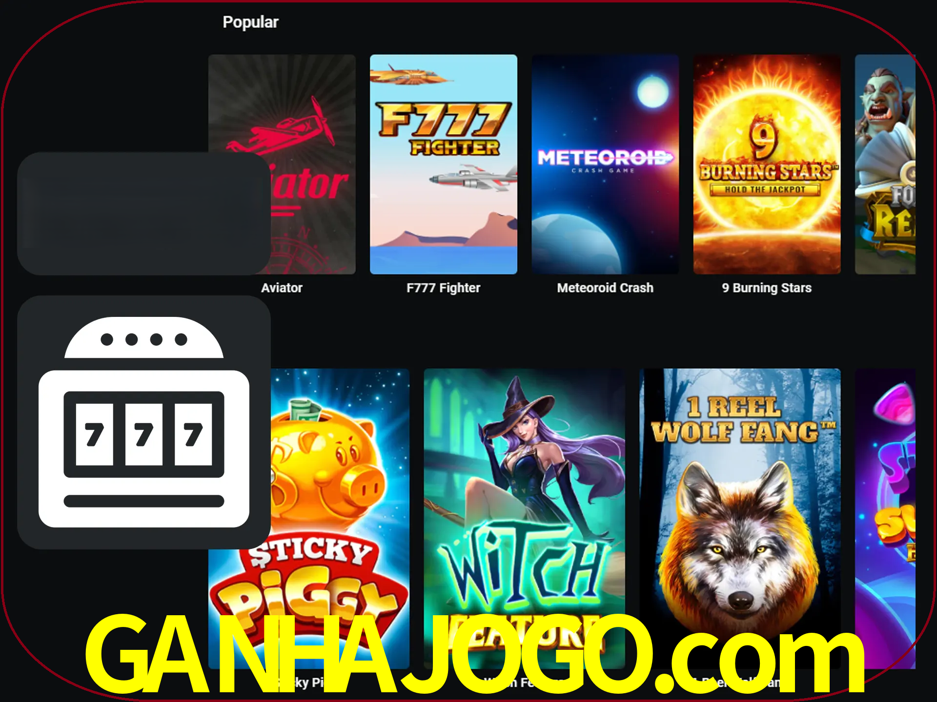 Gire seus slots de dinheiro favoritos.