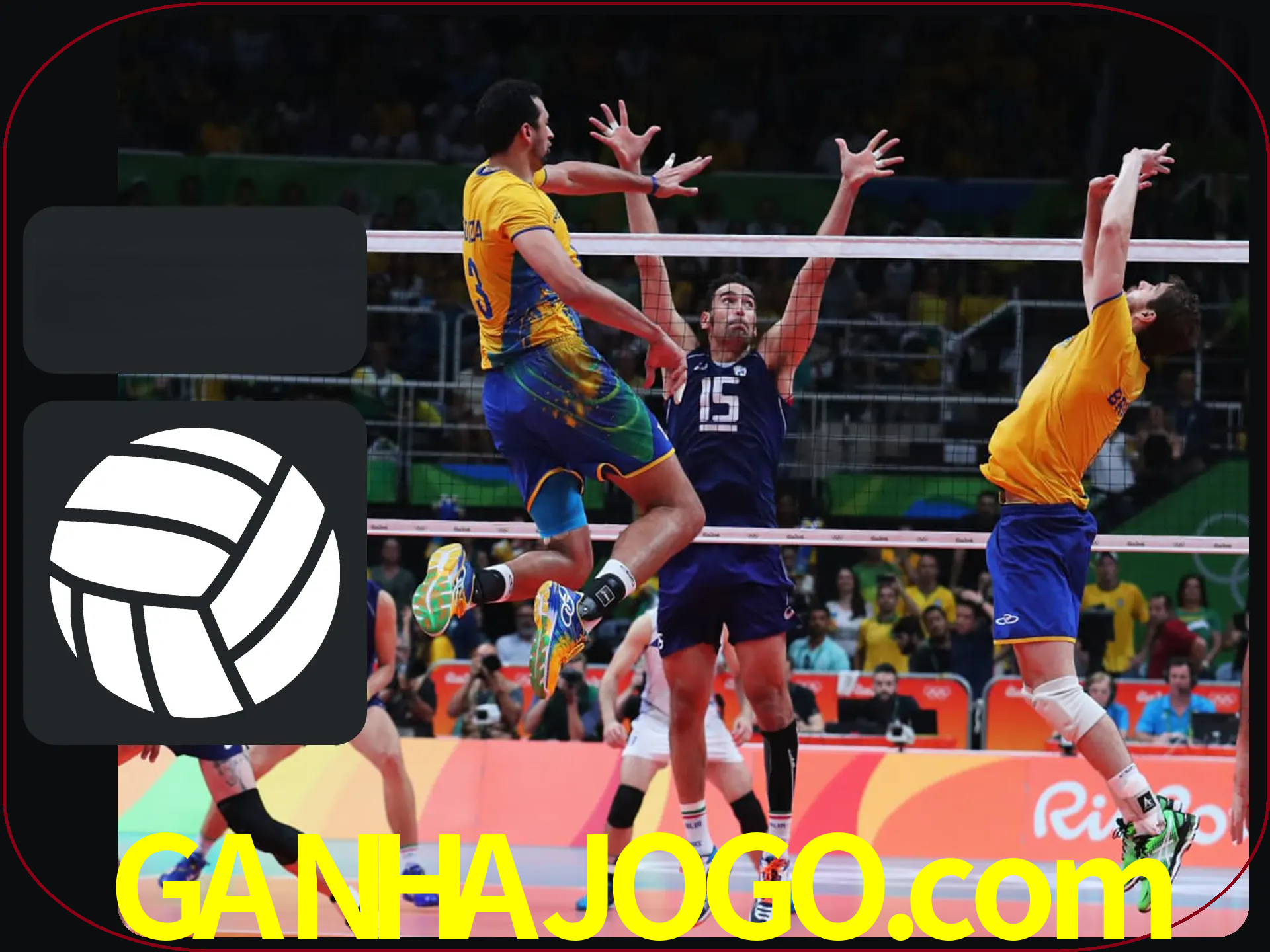 Fazer enormes ganhos apostando nas equipes de vôlei.